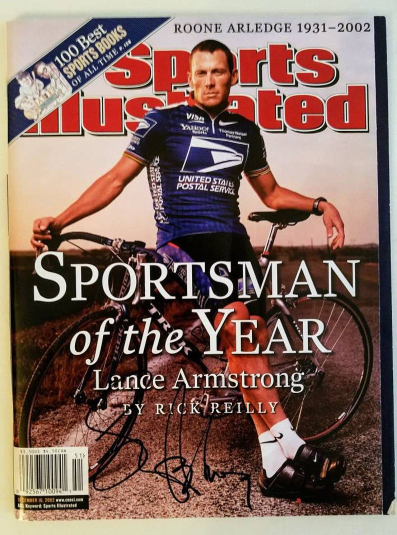 Lance Armstrong Autographed