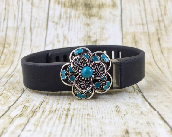 Flower Fitbit Charm Fitbit Jewelry Fitbit Flex Band Charm Fitbit
