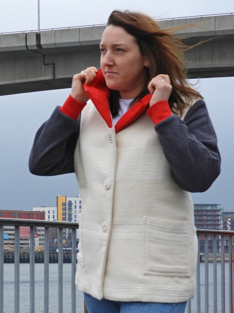 Handmade woolen jacket