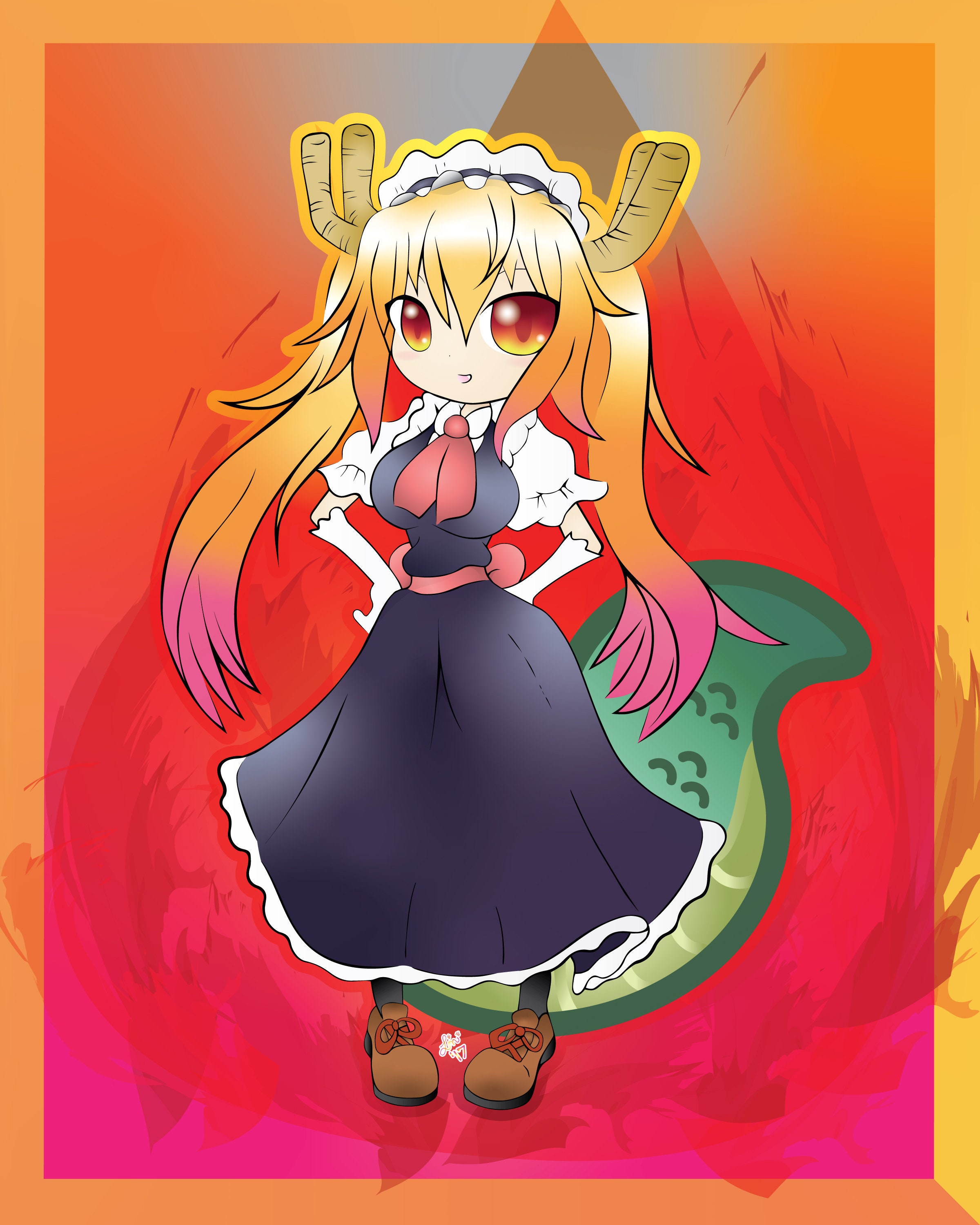 Miss Kobayashi's Dragon Maid Plush - Etsy New Zealand