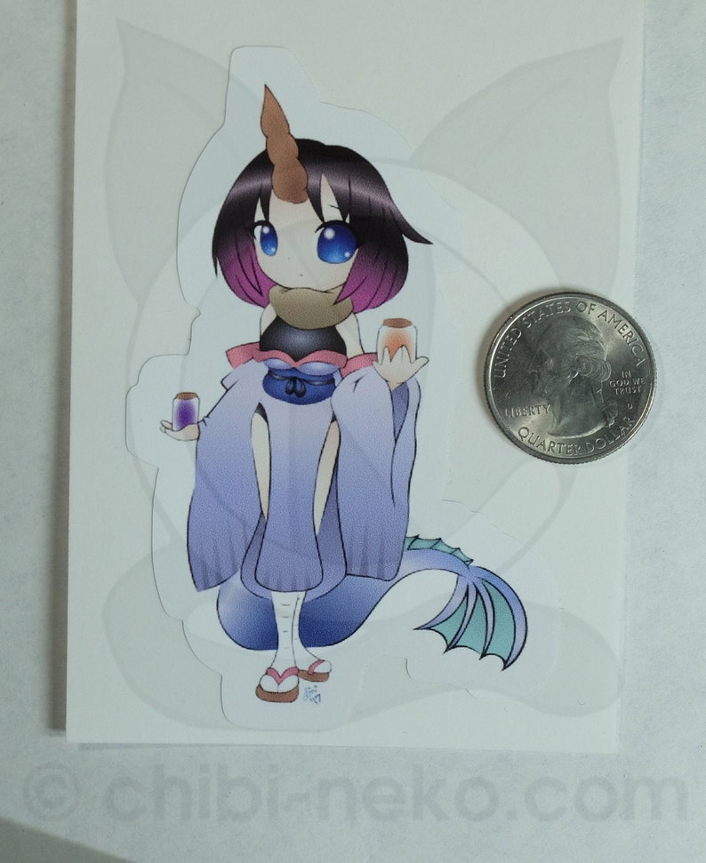 Miss Kobayashi's Dragon Maid Elma Sticker