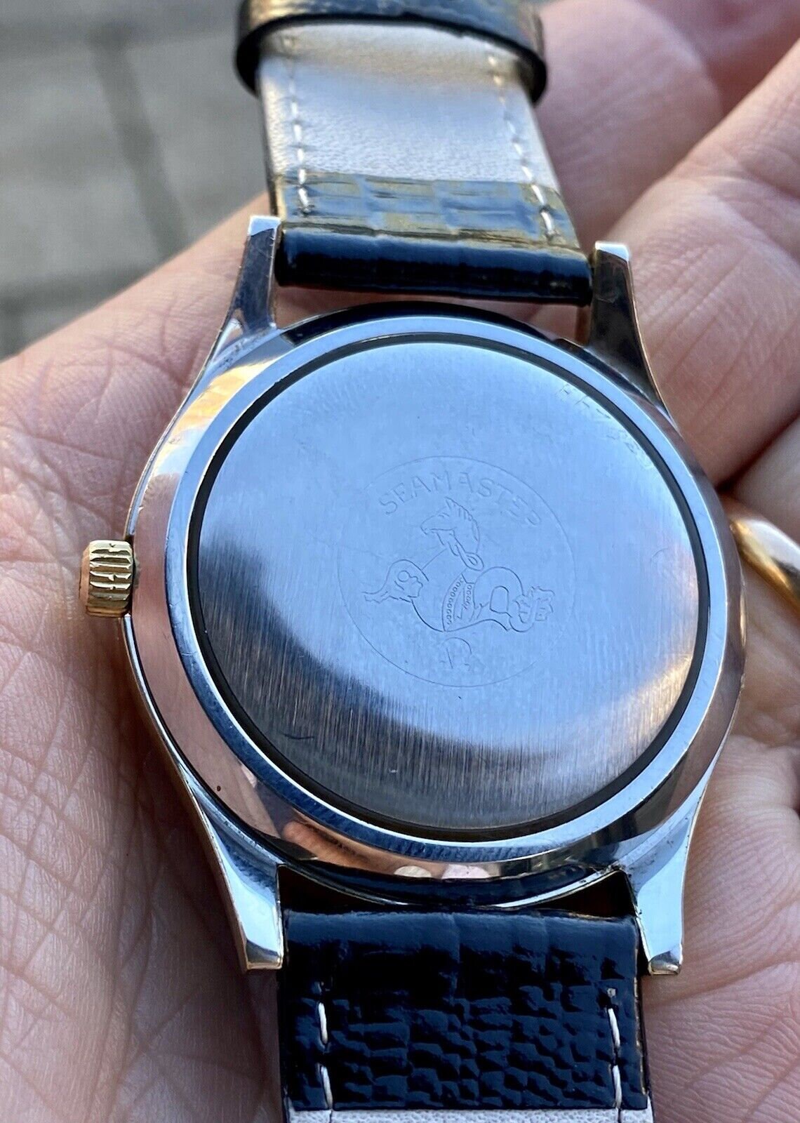 Omega Seamaster Cosmic 2000 Automatic Day Date Vintage Mens Gold Plated