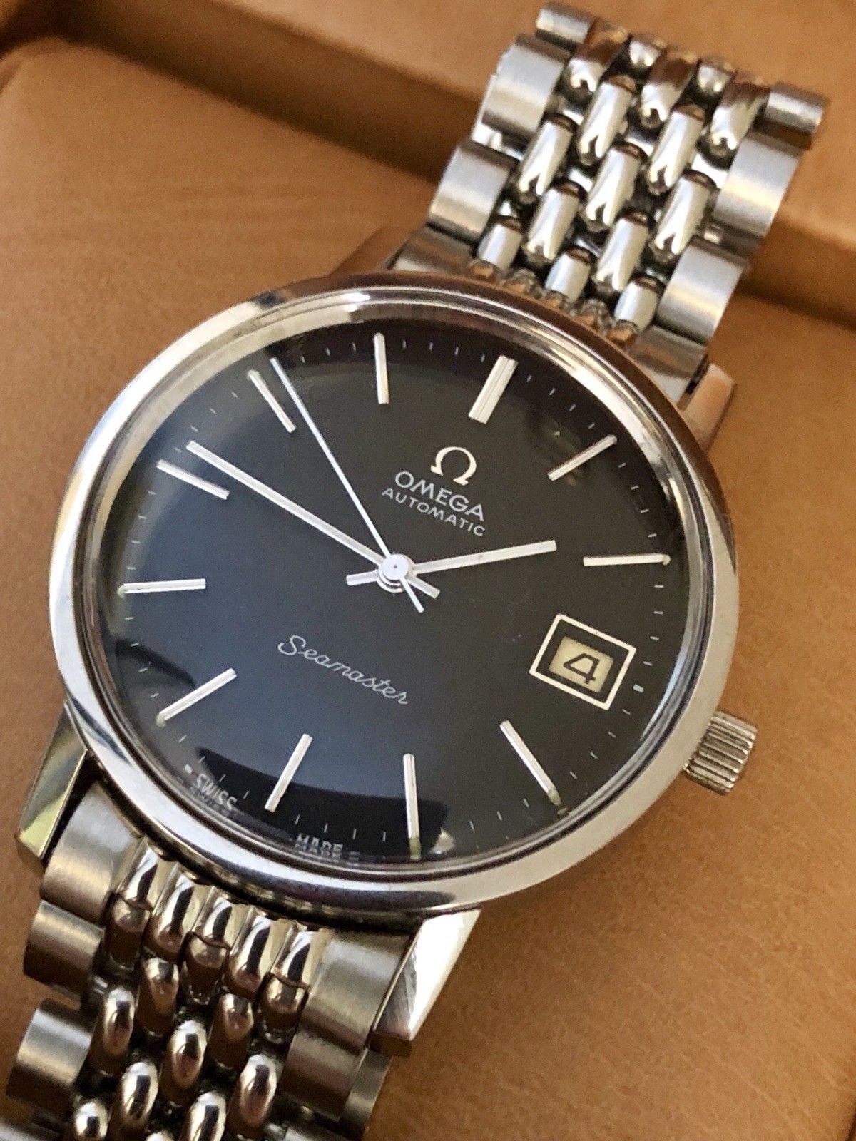 Omega Seamaster CAL 1012 Black Dial 