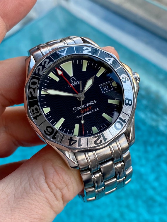 Omega Seamaster 300 GMT Black Dial 50th 