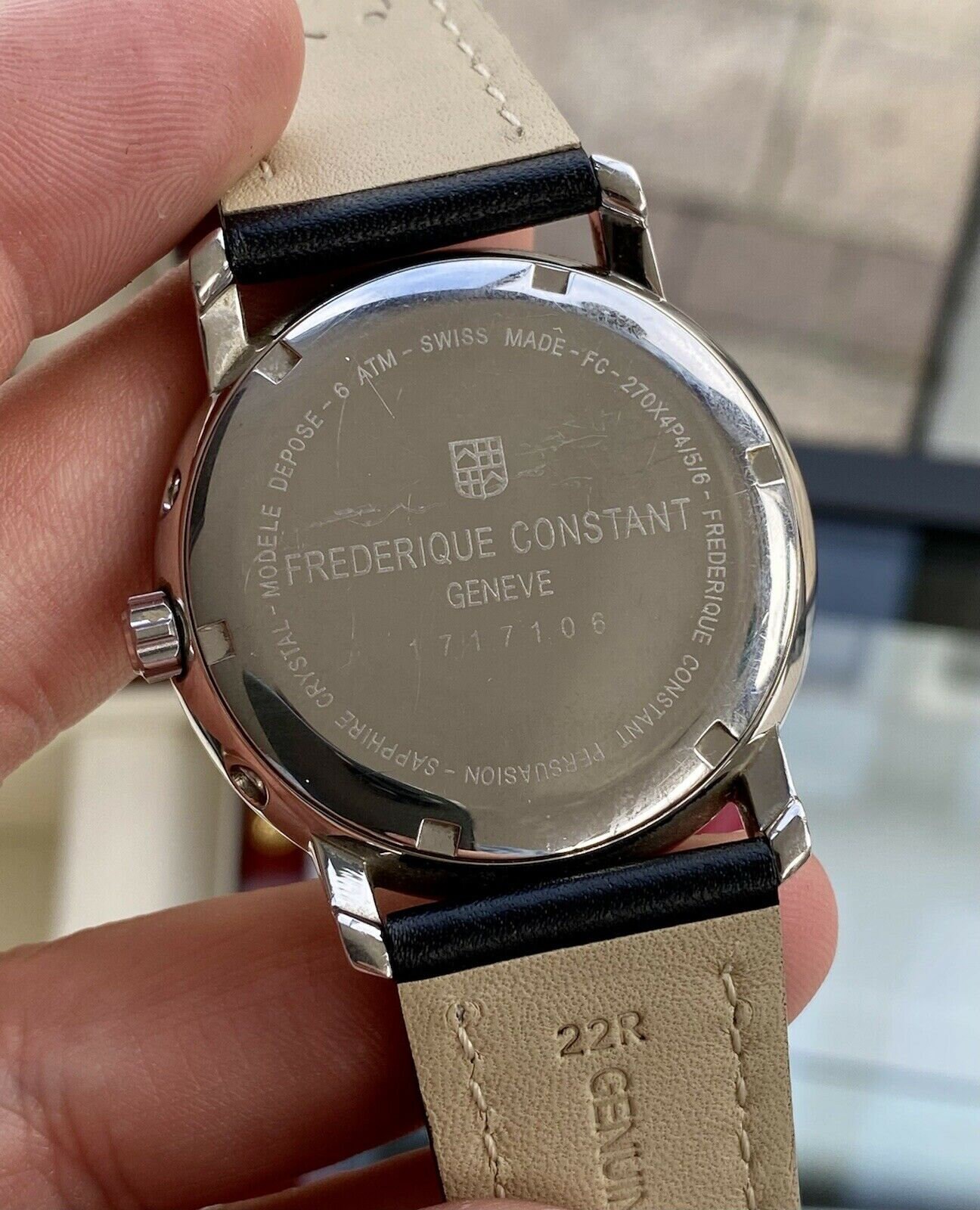 Frederique Constant Quartz Battery Gold Steel Moon Phase ...
