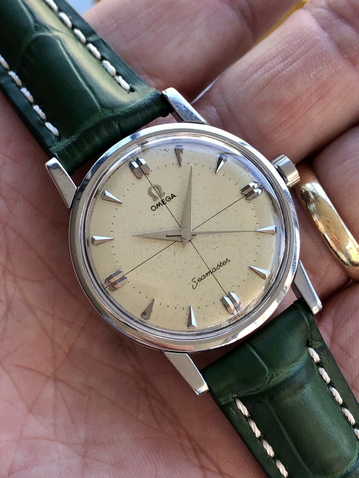 Omega Seamaster Men Vintage Crosshair 