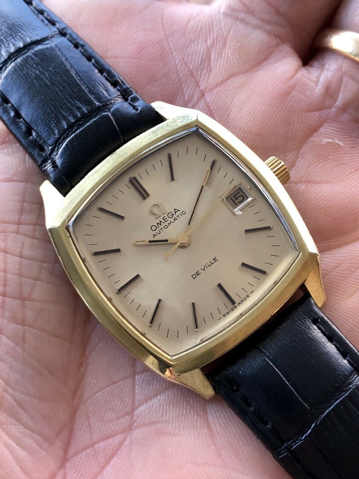 omega deville vintage square