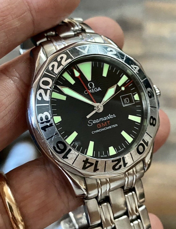 Omega Seamaster 300 GMT Black Dial 50th 