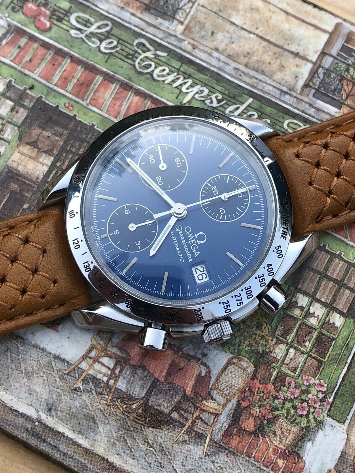 Omega Speedmaster Year 2000 Blue Dial 