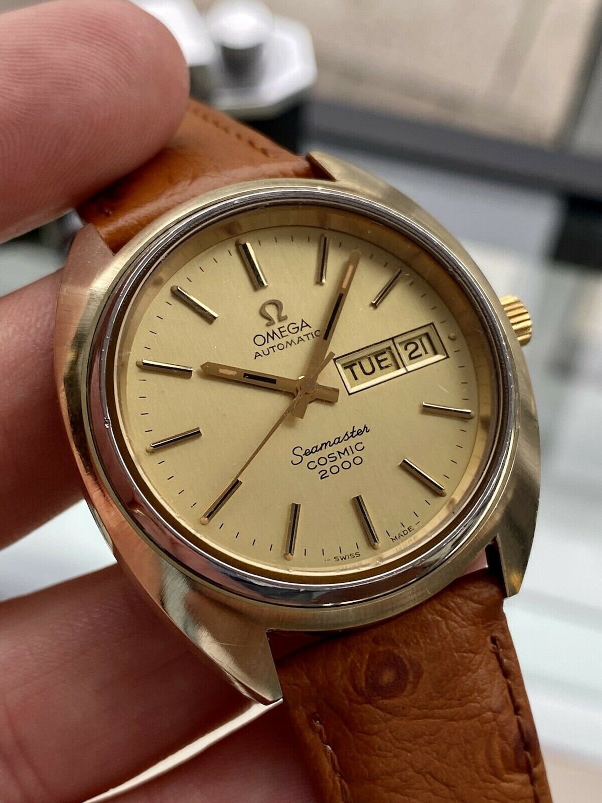 omega seamaster cosmic 2000 jumbo