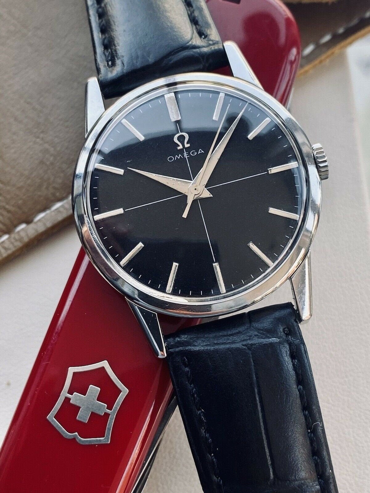 Omega vintage Steel Ryan Gosling 1954 