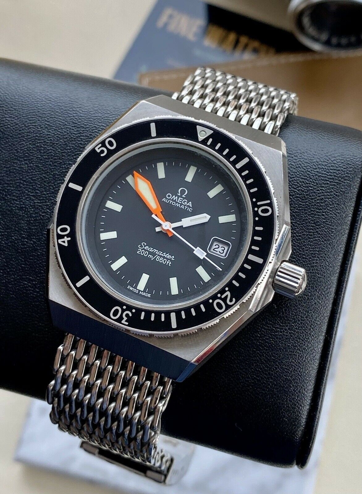 Omega Seamaster 200m SHOM 1973 Mens 