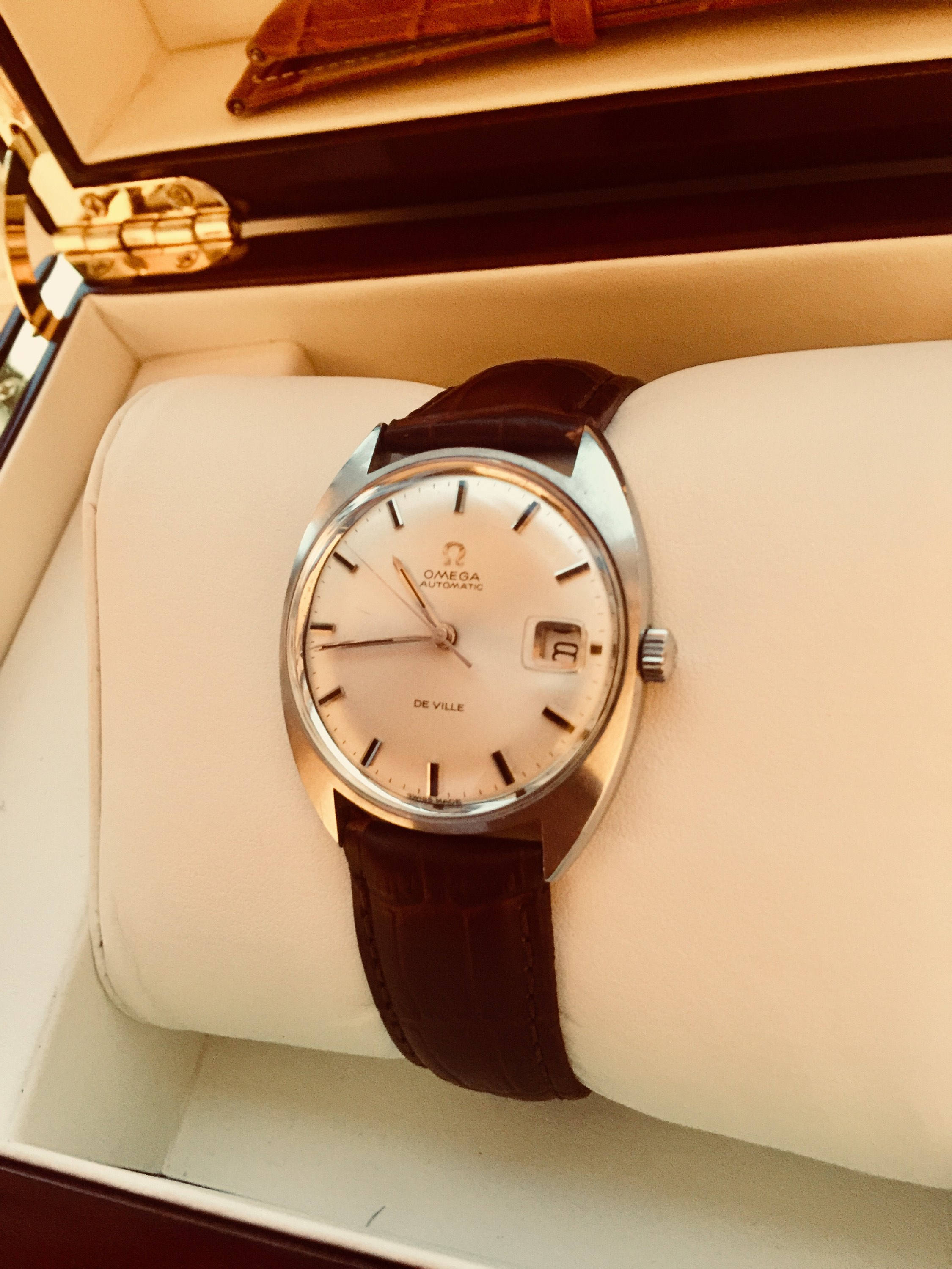 Omega Seamaster De Ville Ref. 165.007 steel vintage wristwatch, circa 1967  - Black Bough | Ludlow