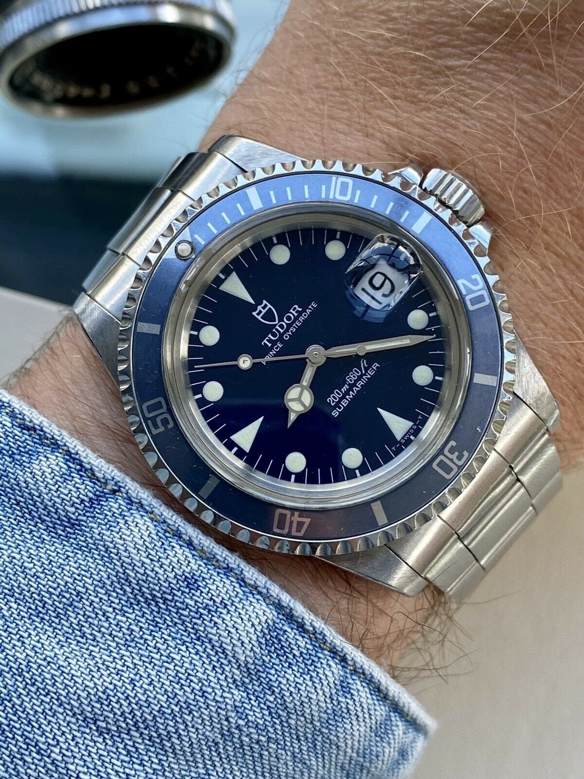 tudor sub blue