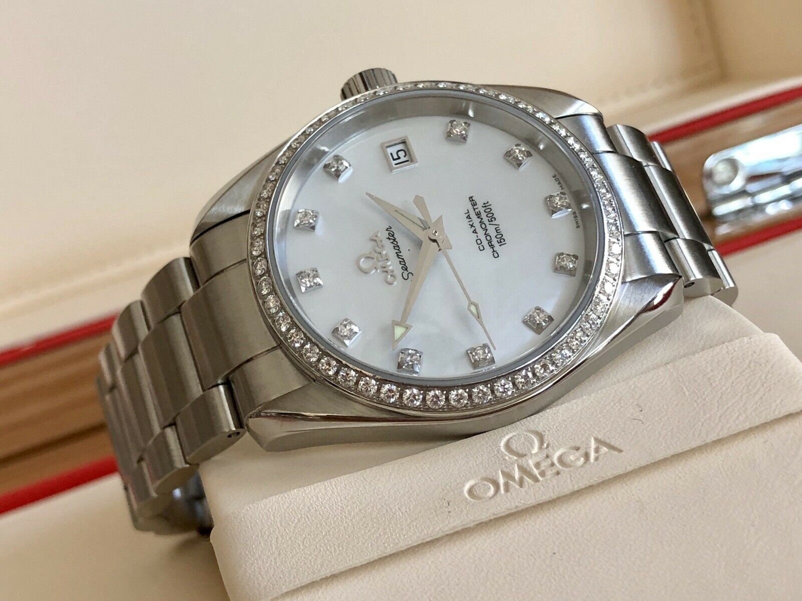 omega aqua terra 36mm automatic