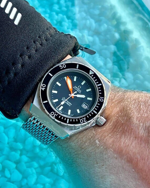 Omega Seamaster 200m SHOM 1973 Mens 