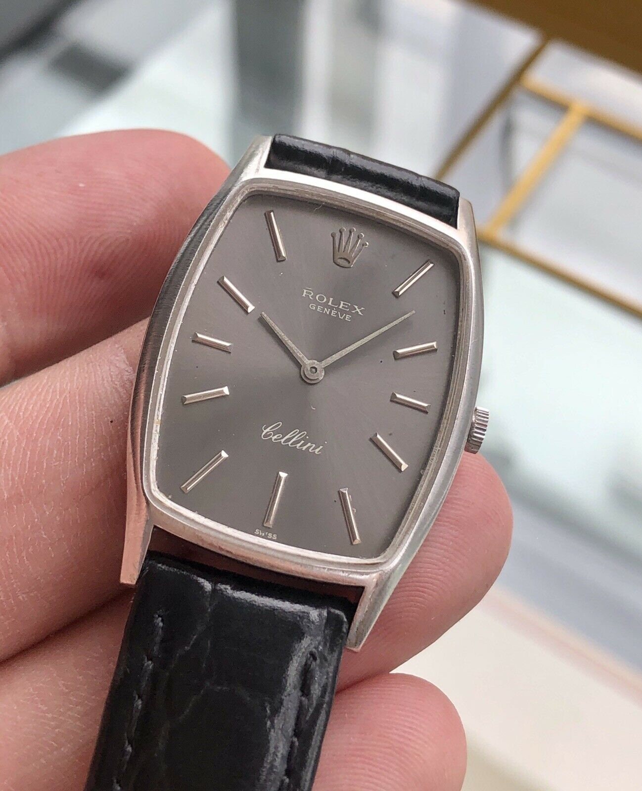 rolex cellini 18k
