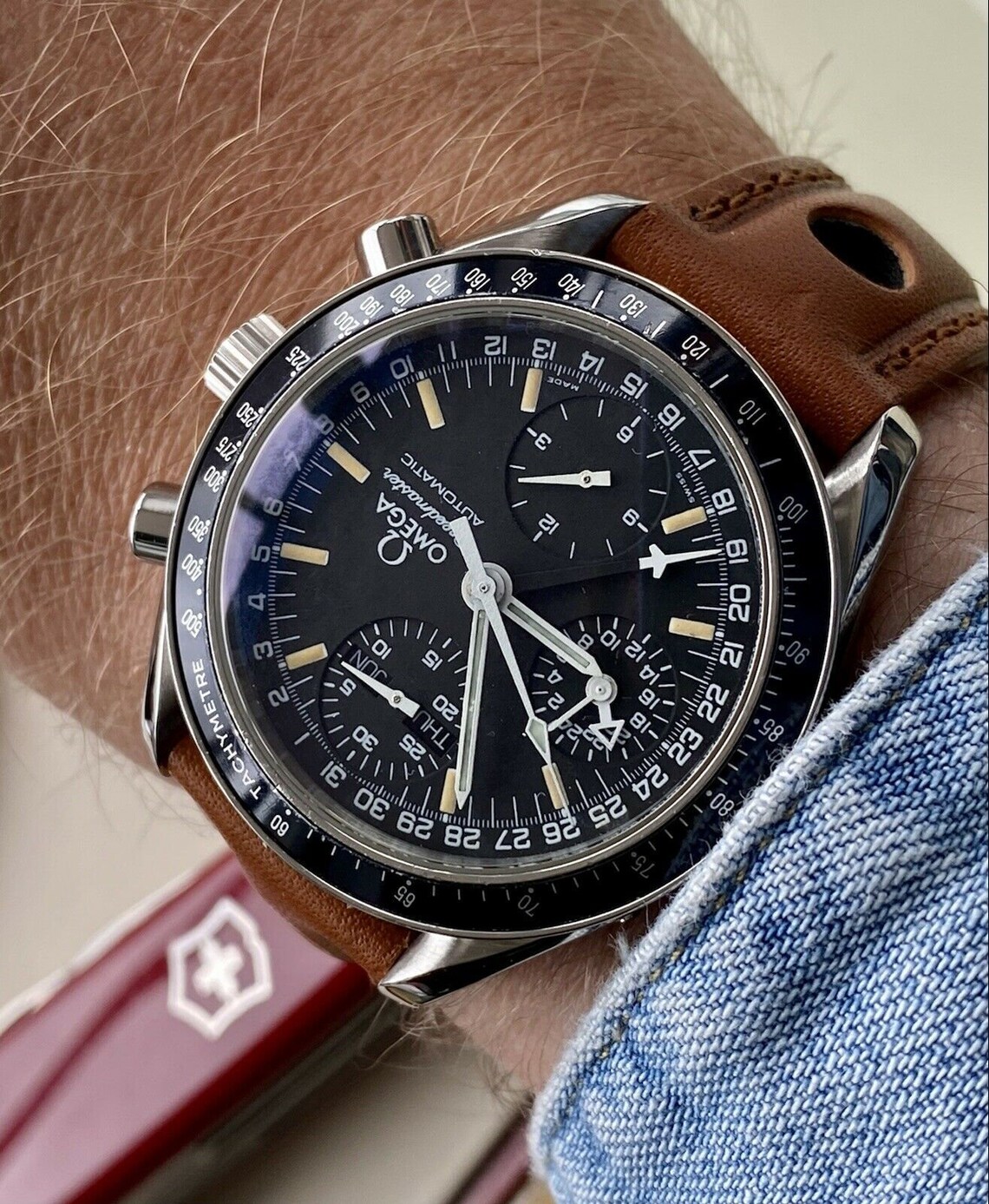 omega speedmaster mark 40 triple date