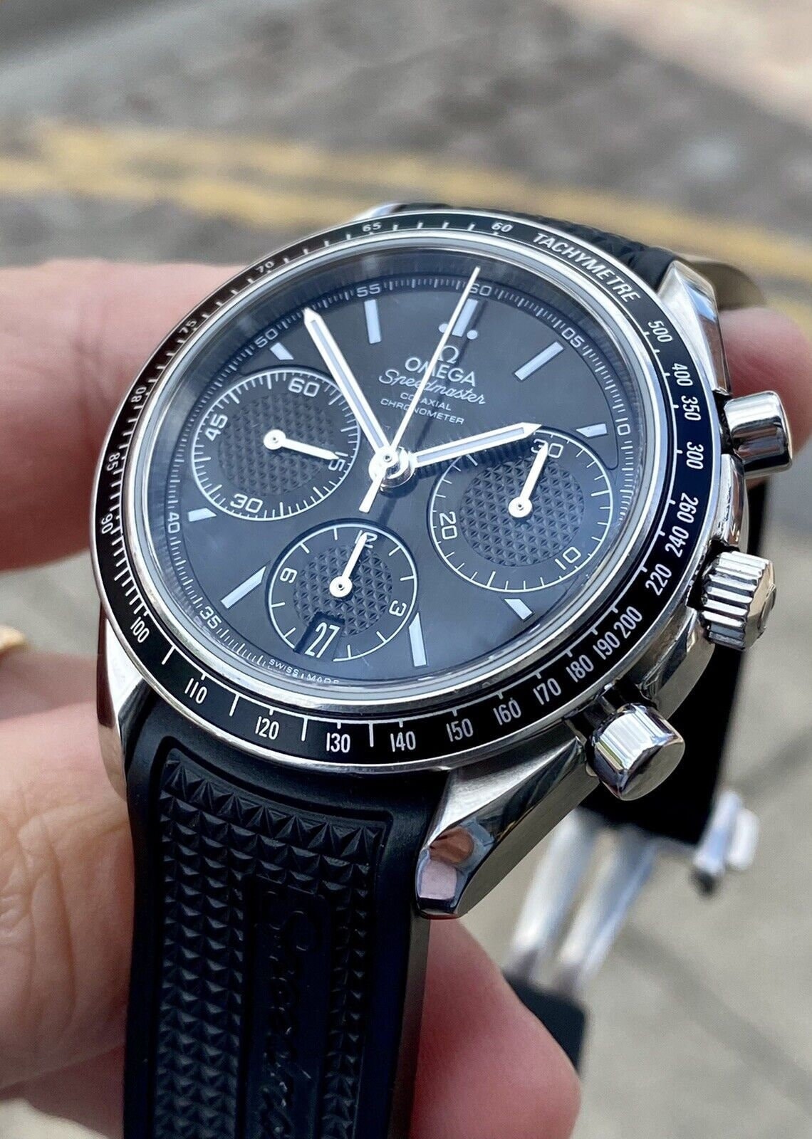 Omega 40mm Speedmaster Racing Black 