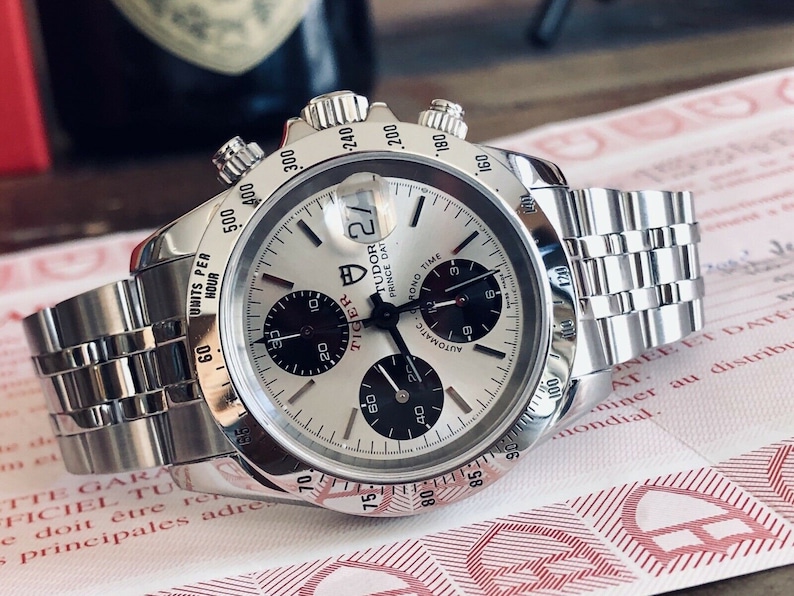 Tudor Tiger Woods Prince Date Full Set Rolex Daytona Panda ...