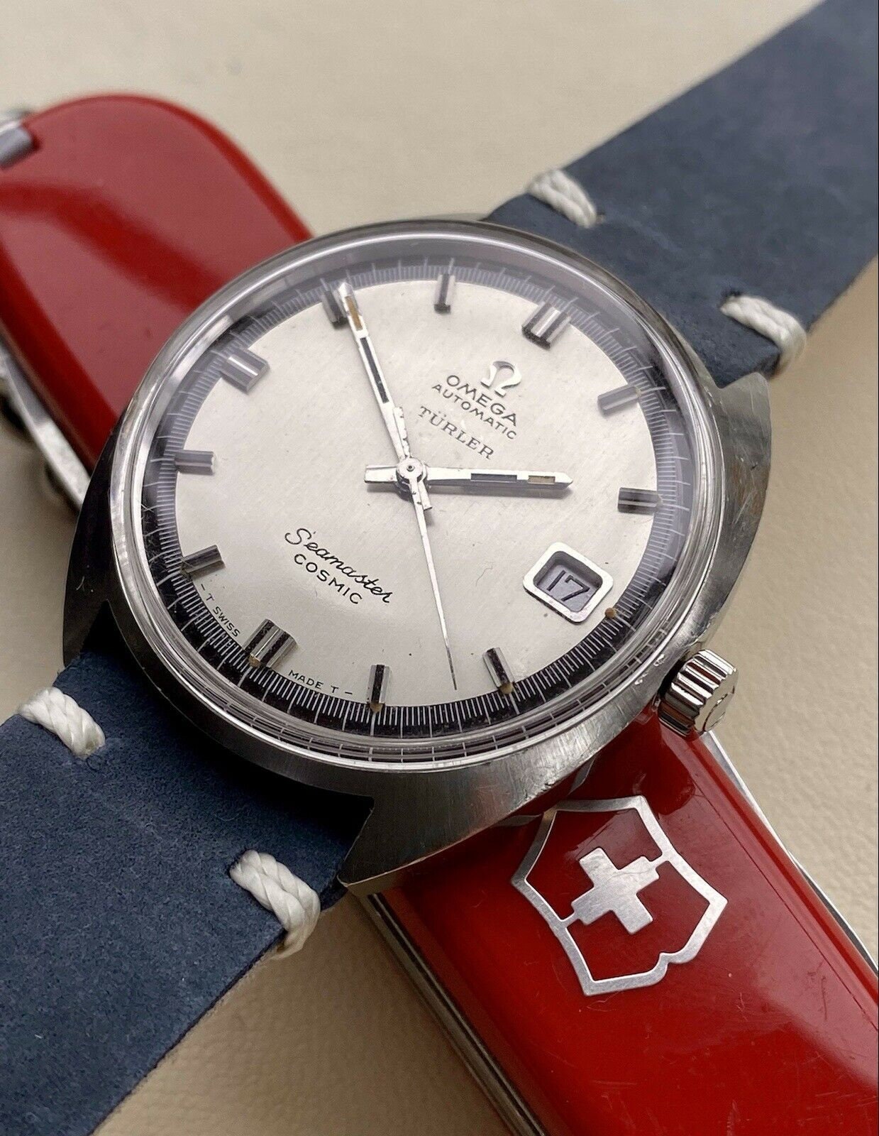 Omega TURLER Seamaster Cosmic Steel 