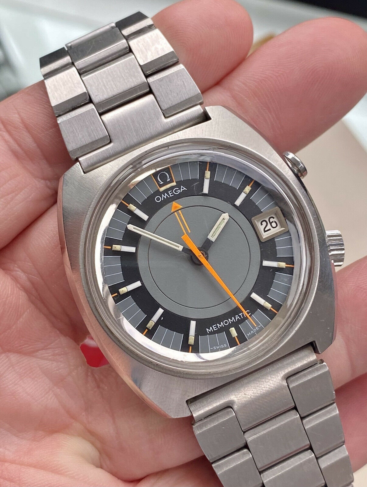 OMEGA Seamaster Memomatic 980 Alarm 166 