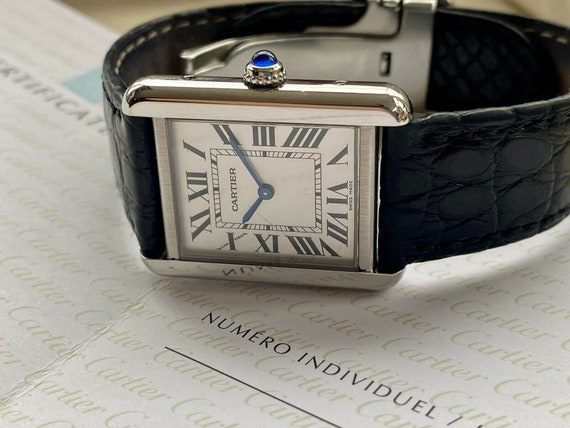 Cartier Tank Solo 2716 Quartz Box 