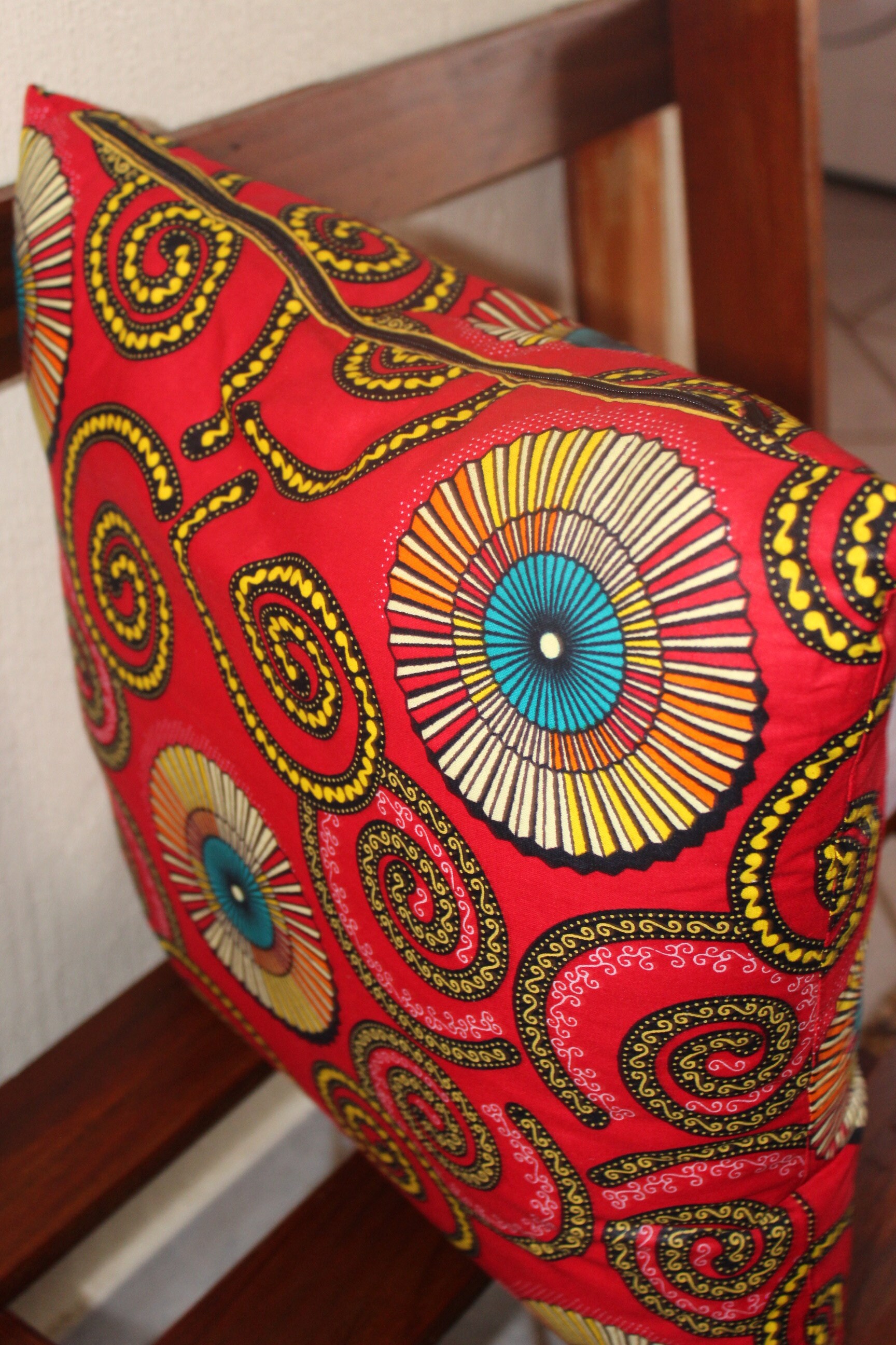 African Cushion Cover Cotton Cushion Gift Pillow Cover Etsy UK