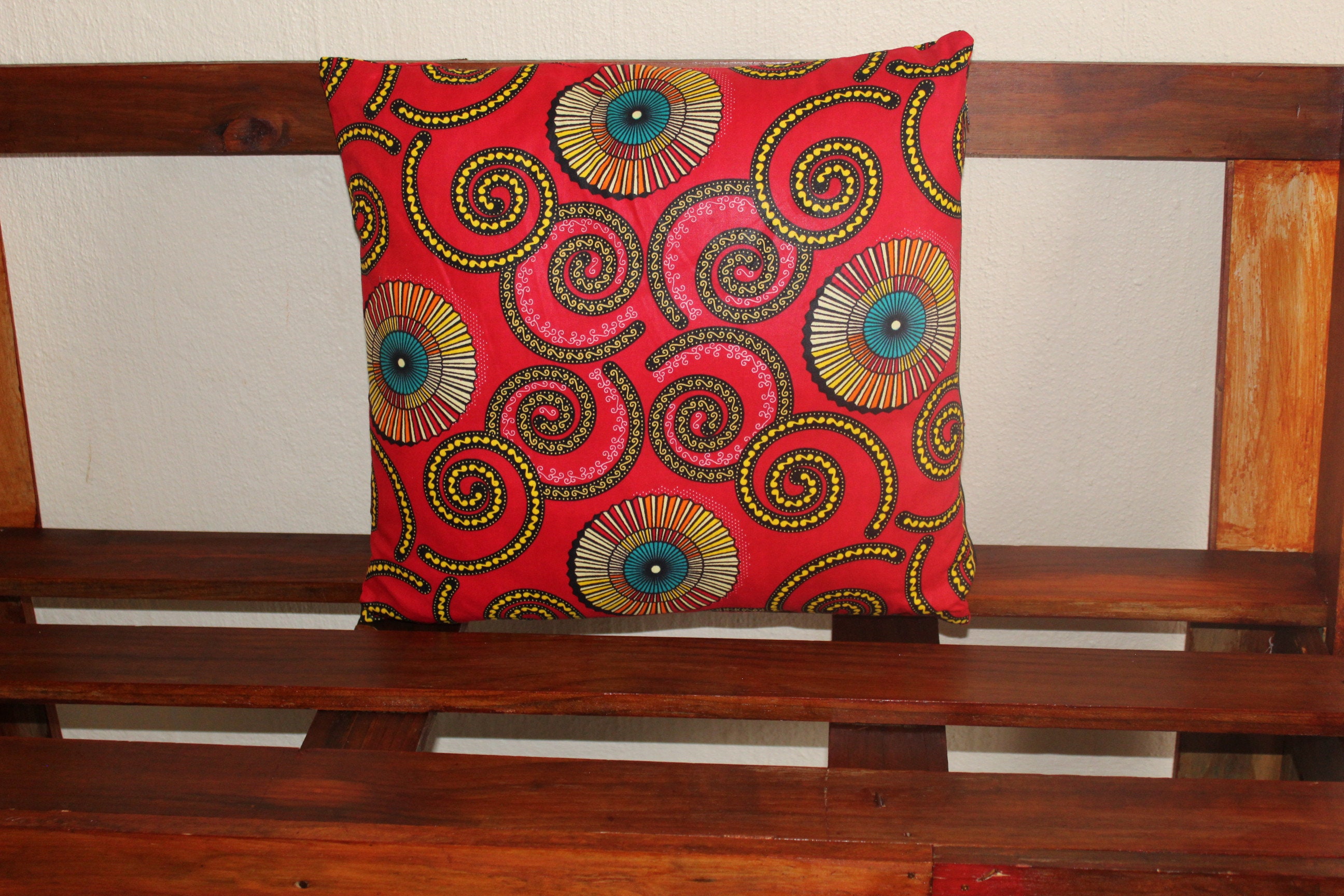 African Cushion Cover Cotton Cushion Gift Pillow Cover Etsy UK