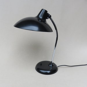 Desk lamp, 50s, Kaiser lamps, model 6786, black