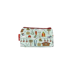 Skiing Cosmetic Bag by Selina-Jayne