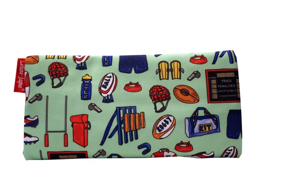 Rugby Pencil Case by Selina Jayne