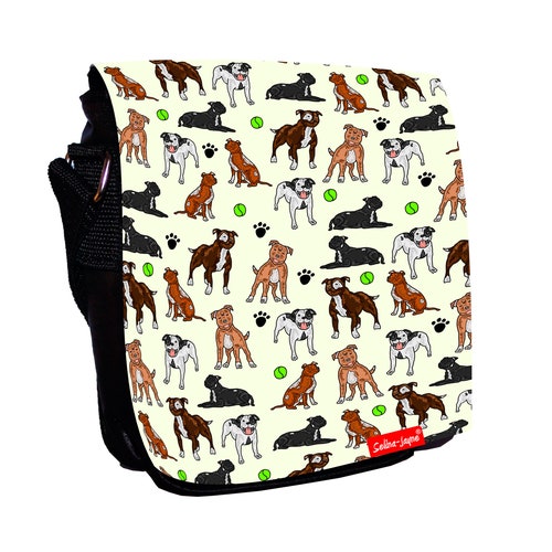 Selina-jayne Staffy Dog Limited Edition Designer Cosmetic Bag - Etsy