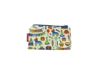 Birthday Celebrations Cosmetic Bag by Selina-Jayne