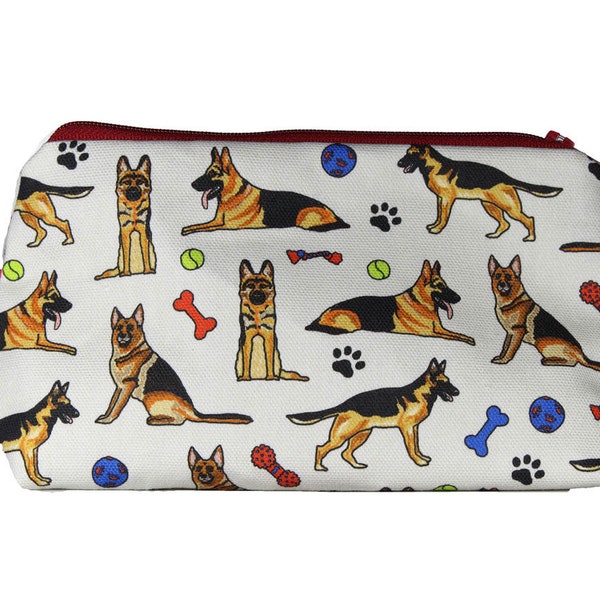 German Shepherd Dog Cosmetic Bag by Selina-Jayne