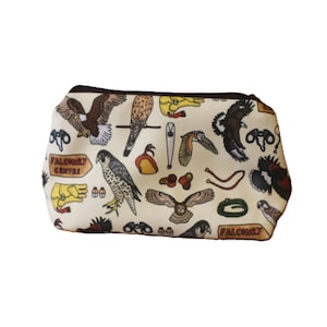 Falconry Cosmetic Bag by Selina-Jayne