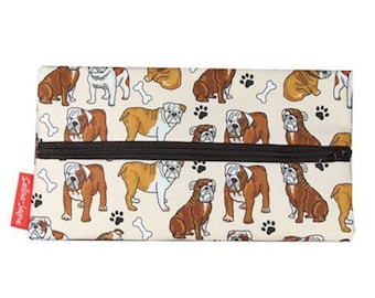 Bulldog Pencil Case by Selina-Jayne