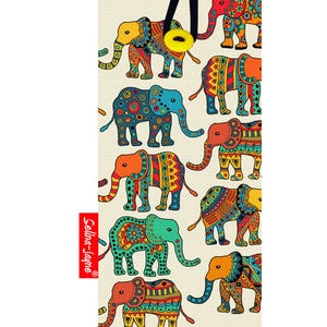 Elephants Soft Fabric Glasses Case by Selina-Jayne