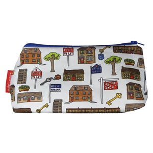 Estate Agent Cosmetic Bag by Selina-Jayne