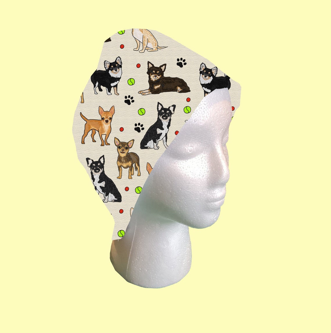 Scrub Cap Chihuahua Design by Selina-jayne - Etsy