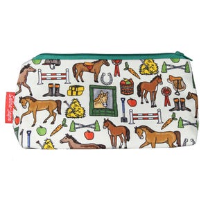 Horses Cosmetic Bag by Selina-Jayne