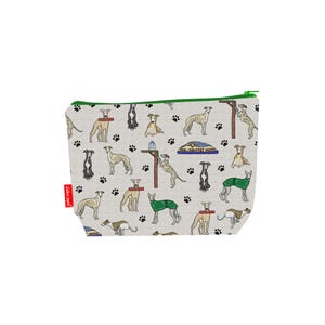 Whippet Dogs Wash Bag by Selina-Jayne
