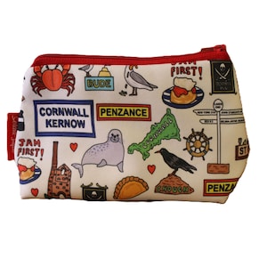Cornwall Kosmetiktasche von Selina-Jayne