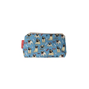 Pug Dogs Cosmetic Bag by Selina-Jayne