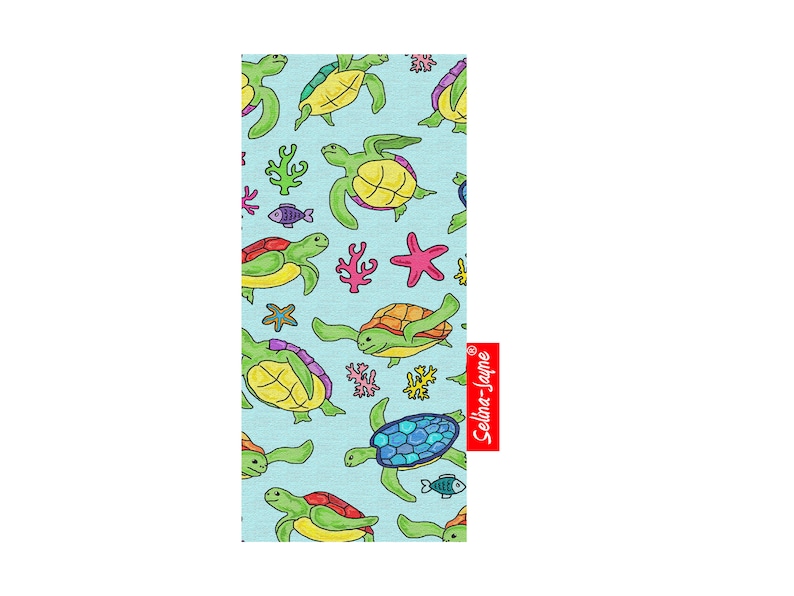 Turtles Soft Fabric Glasses Case by Selina-Jayne image 2