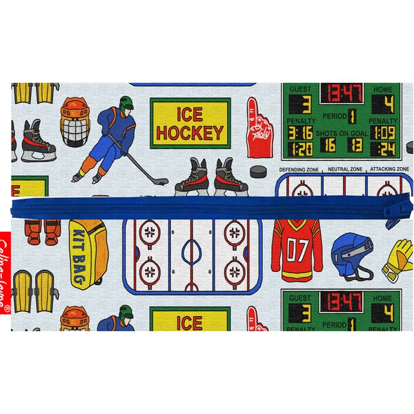 Ice Hockey Pencil Pouch Etsy