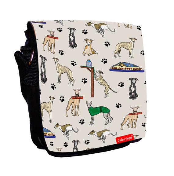 Dog print crossbody bag sale