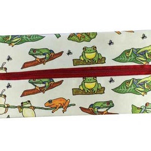 Frogs Pencil Case by Selina-Jayne