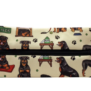 Rottweiler Dog Pencil Case by Selina-Jayne