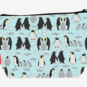 Penguins Wash Bag by Selina-Jayne